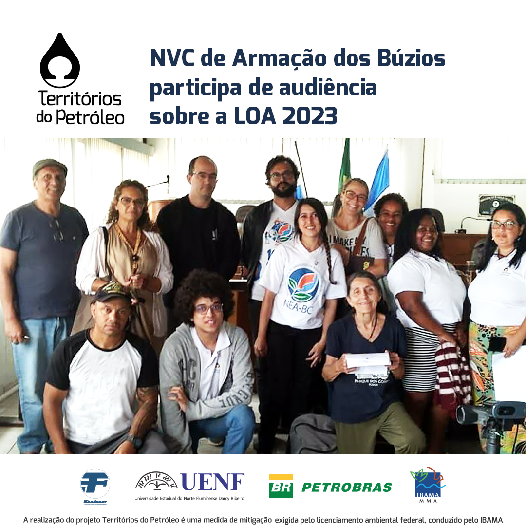 NVC de Armação dos Búzios participa de audiência sobre a LOA 2023