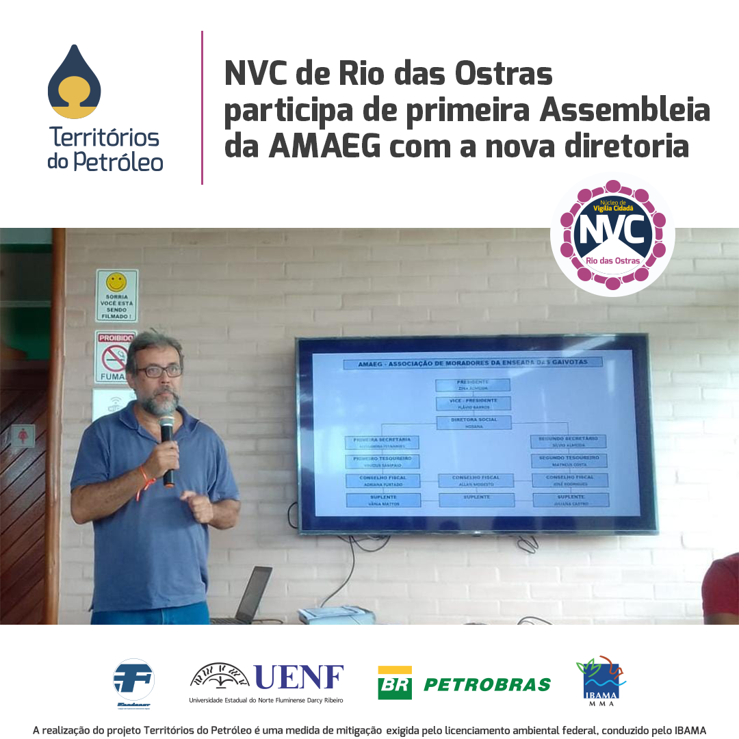 NVC Rio das Ostras participa de primeira Assembleia da AMAEG com nova diretoria